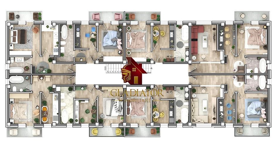 Apartament 1 camere, decomandat, bloc nou, Capat CUG - Lunca Cetatuii - Poză 5