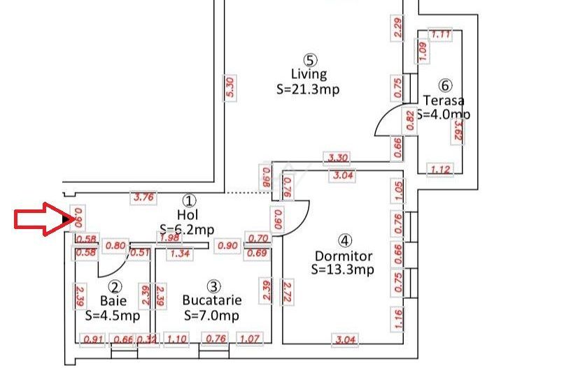 Bloc finalizat Etaj 1. Finisaje premium. Loc de parcare. - Poză 8