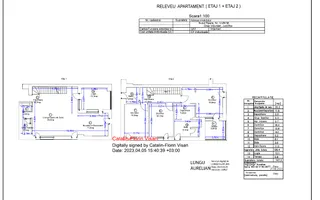 Inchiriere - duplex - parkview 4 camere  - Avalon Estate-Pipera - Schiță 19
