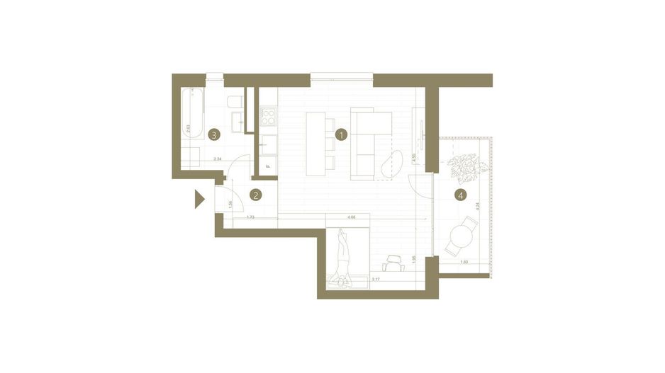 Spațiu comercial cu 2 camere de vânzare în Confectii, Arad - Poză 2