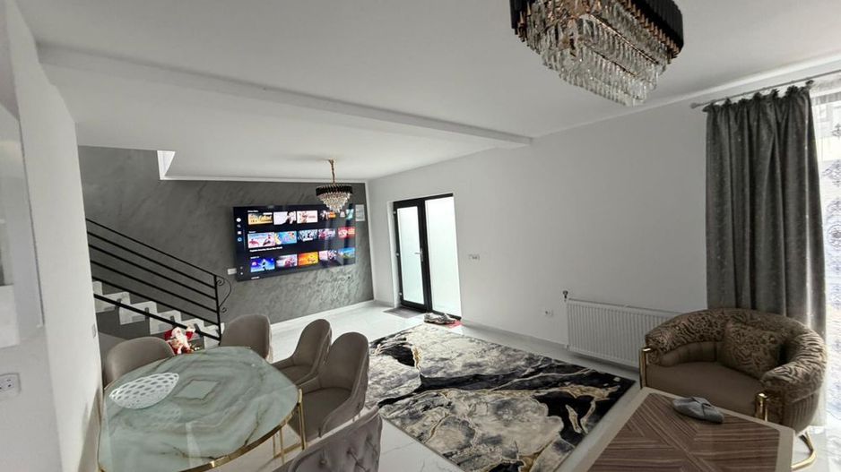 Casă modernă de vânzare în Vânători – 110 mp utili, teren 259 mp, complet mobila - Poză 8