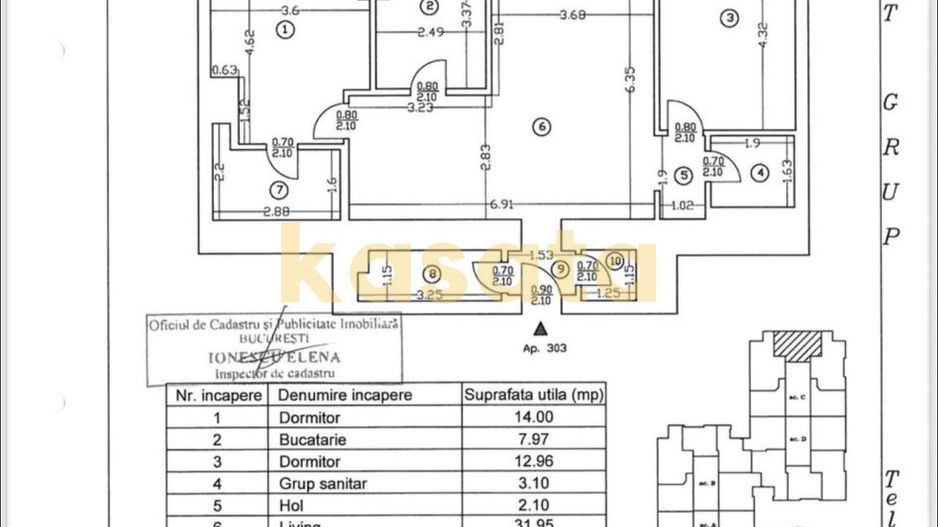 Apartament Upground | 3 camere | Ready to move - Poză 16