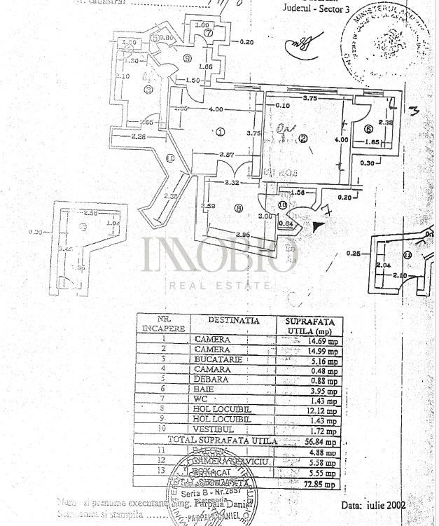 Apartament deosebit 3 camere imobil Art Deco emblematic | Mantuleasa - Poză 19