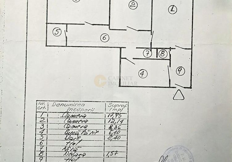 3 Camere - 63MP | Reabilitat | Metrou Gorjului - Schiță 8