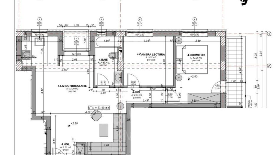 Apartament 3 camere de vânzare | Kastani Residence - Poză 9