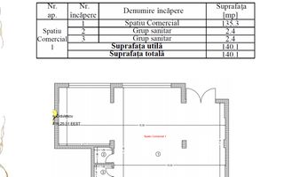 SPATIU COMERCIAL - 140 mp | Investitie cu chirias existent - Poză 1