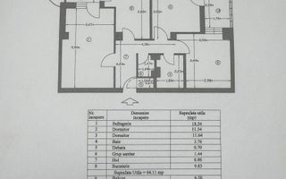 Apartament decomandat 3 camere Gavana - Poză 8