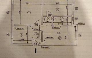 Apartament 3 camere | 64 mp | Zonă liniștită, excelent conectată - Poză 16