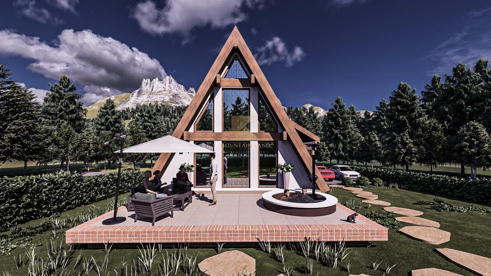 Casa noua in faza de proiect | A-frame | ideala investitie | Rasnov - Poză 8