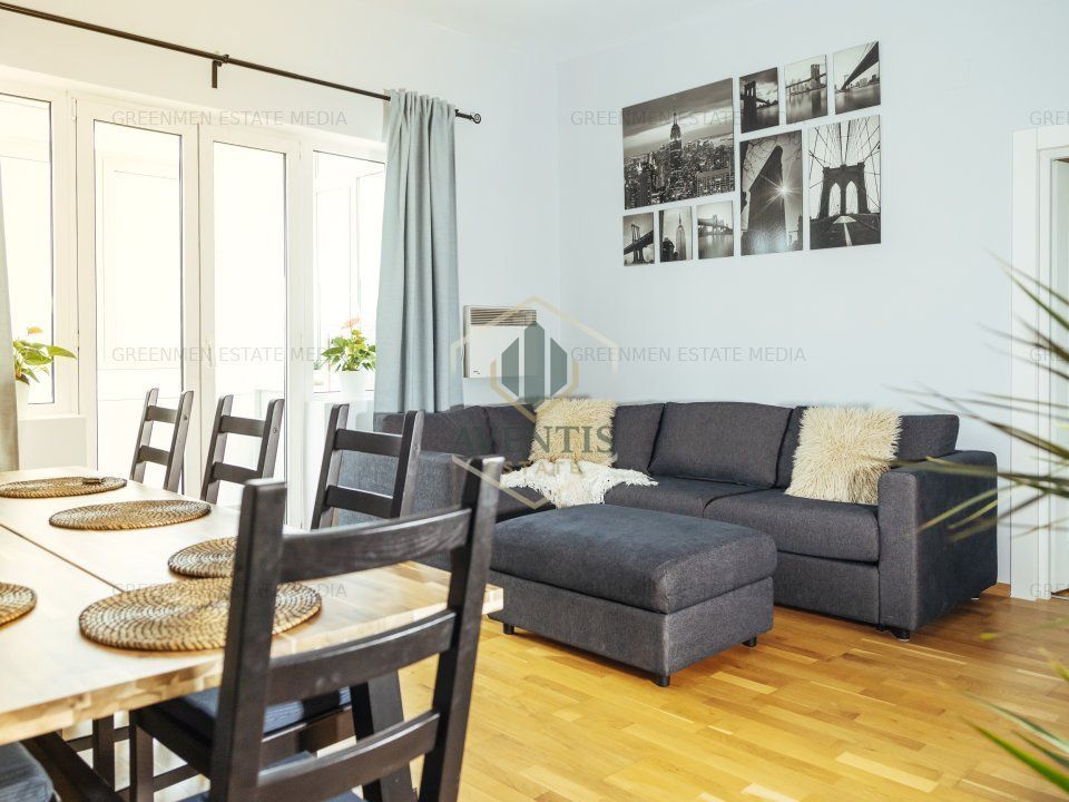 3 camere renovat, bloc reconsolidat, vedere deschisa Est si Vest, Universitate  - Poză 2