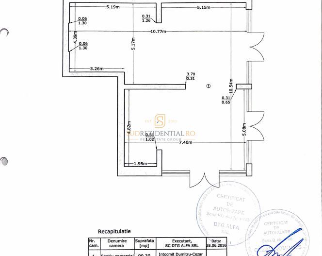 Spatiu comercial liber, zona Sun Plaza / Oltenitei - posibilitate rate - Schiță 10