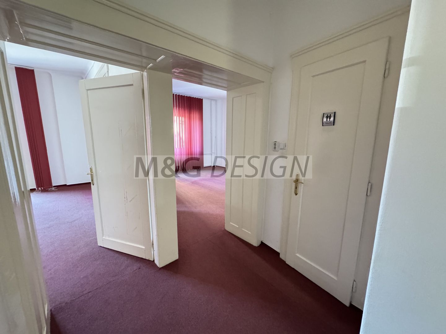 2 camere decomandat etaj 1 pt birou Piata Balcescu - Poză 8