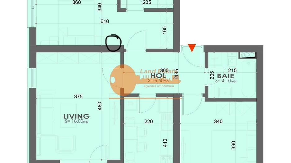 3 camere Plaza Residence ( parcare ) - Poză 11