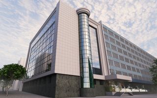 Chirie, spațiu de birouri, 2644 mp, + 11,6 ari teren, Centru, Chișinău - Poză 1