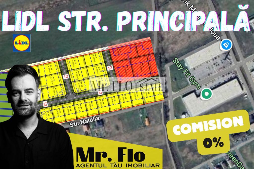 Parcele Duplex, blocuri sau casa individuala MOSNITA NOUA landa LIDL - Poză 2