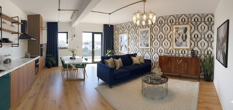 Apartamentul nr. 28 | 2 camere decomandat | Etaj 3 | Terasă 8,56 mp | - Poză 2
