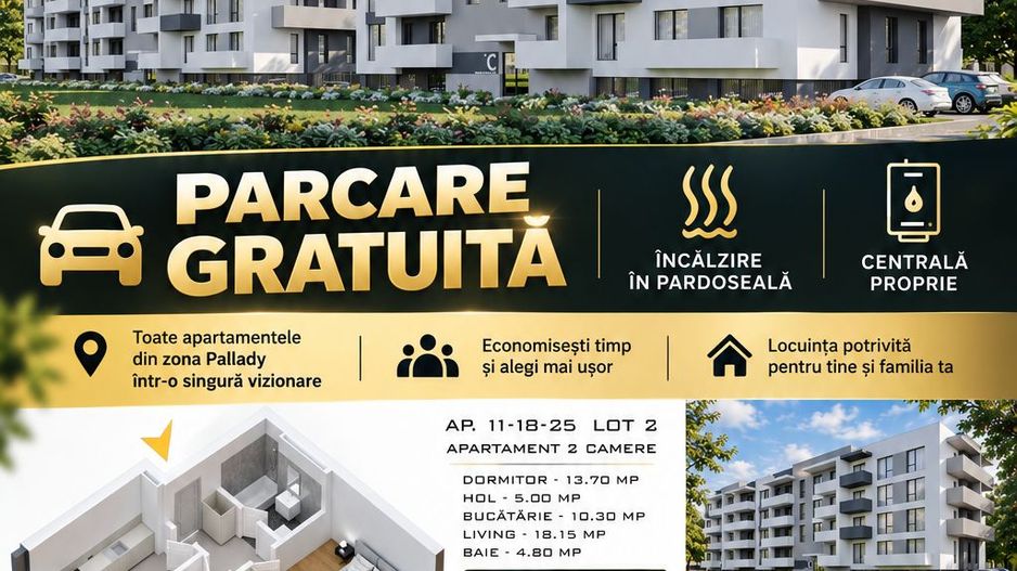 2 CAMERE_PARCARE GRATIS_OFERTA LIMITATA - Poză 1
