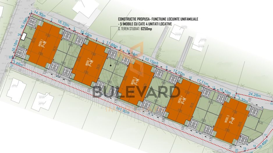 Comision 0! Teren autorizat pentru imobil cu 4 unitati, quadruplex! - Poză 7