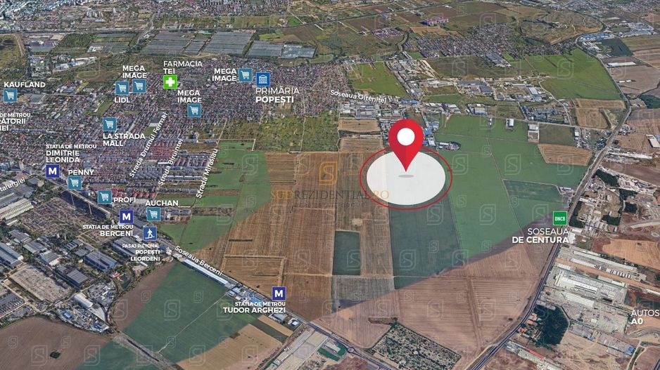 Teren de vanzare, Popesti-Leordeni, If, zona Viscofil-ideal investitie - Poză 2