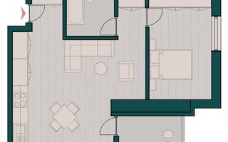 Vânzare, apartament, 2 camere, Iași - Poză 6