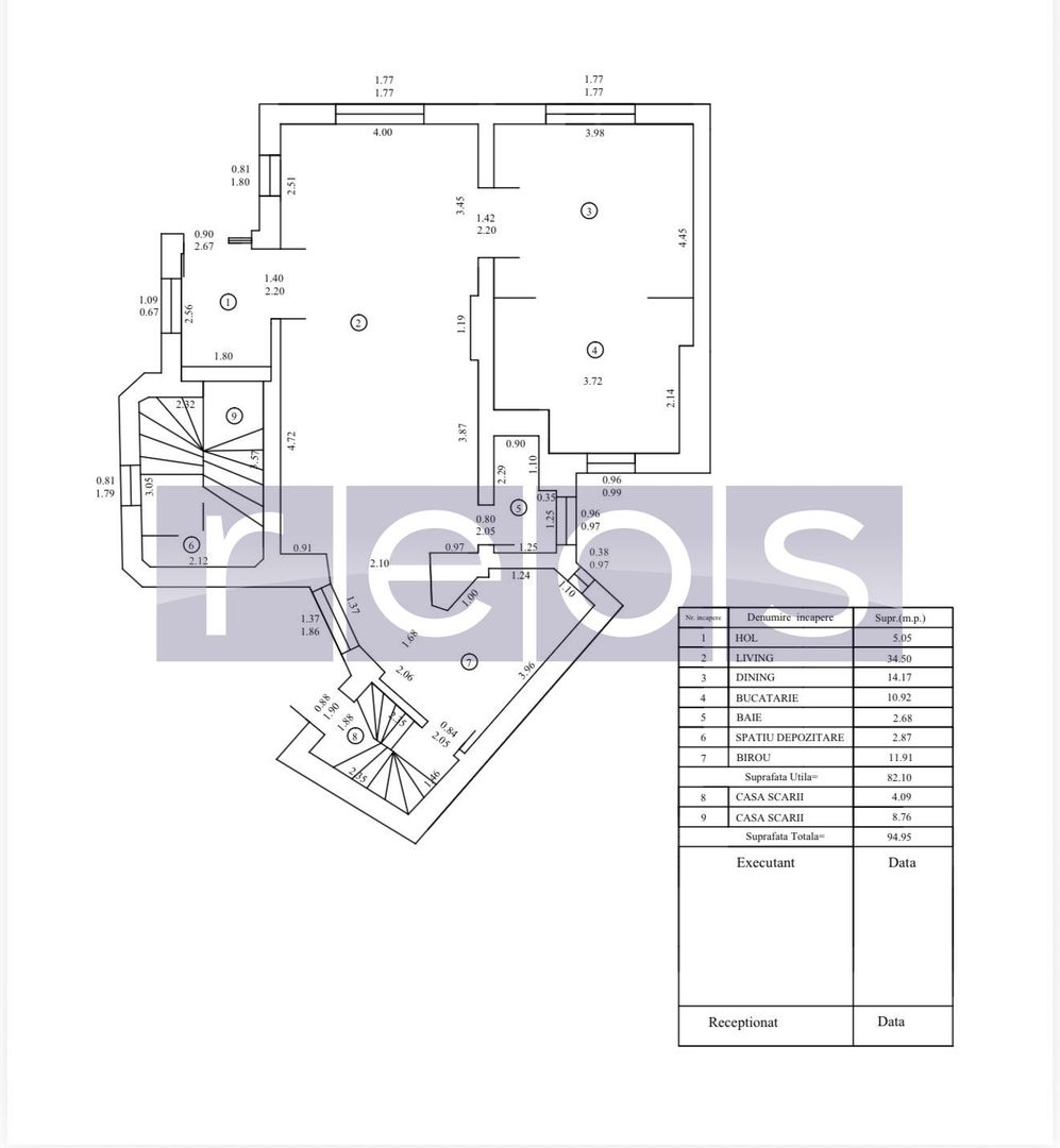 INCHIRIERE VILA INTERBELICA | BUZESTI | 190 MP | PRETABIL SEDIU FIRMA - Poză 38