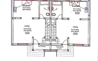 VILĂ tip duplex P+1E și teren 335 mp, zona KAUFLAND; - Poză 3