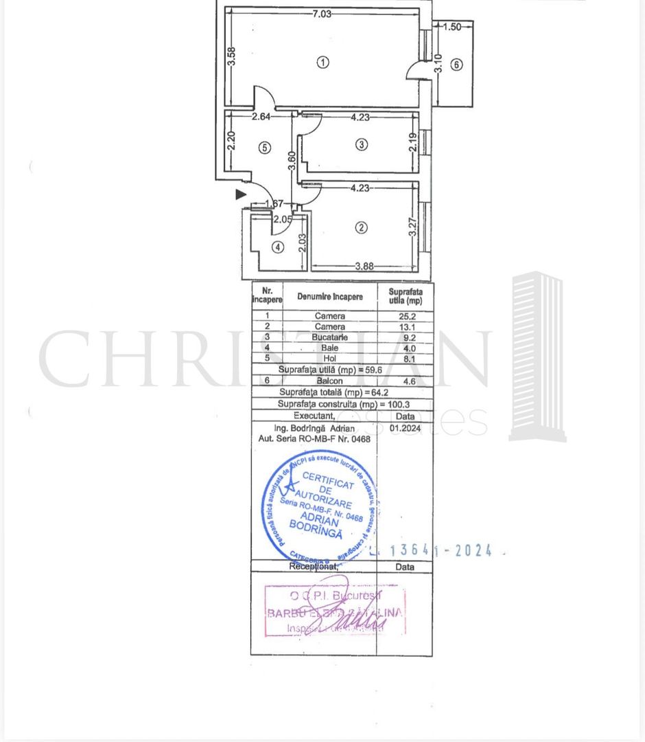 Apartament 2 camere 65 mp Exigent Plaza Residence - Faza 5 Lujerului Politehnica - Poză 9