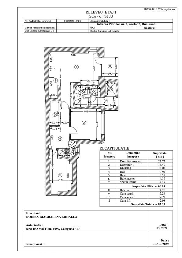 Vila modernista de închiriat  | Zona Calea Călărași | 4 locuri parcare - Poză 20
