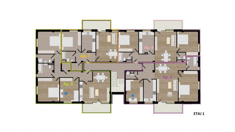 Zorilor Residence, Apartamente Noi 2-3-4 camere - Str. Zorilor - Carei - Poză 6