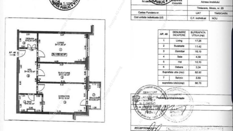 Apartament 2 camere | City of Mara | 63 mp | Mobilat - Poză 10