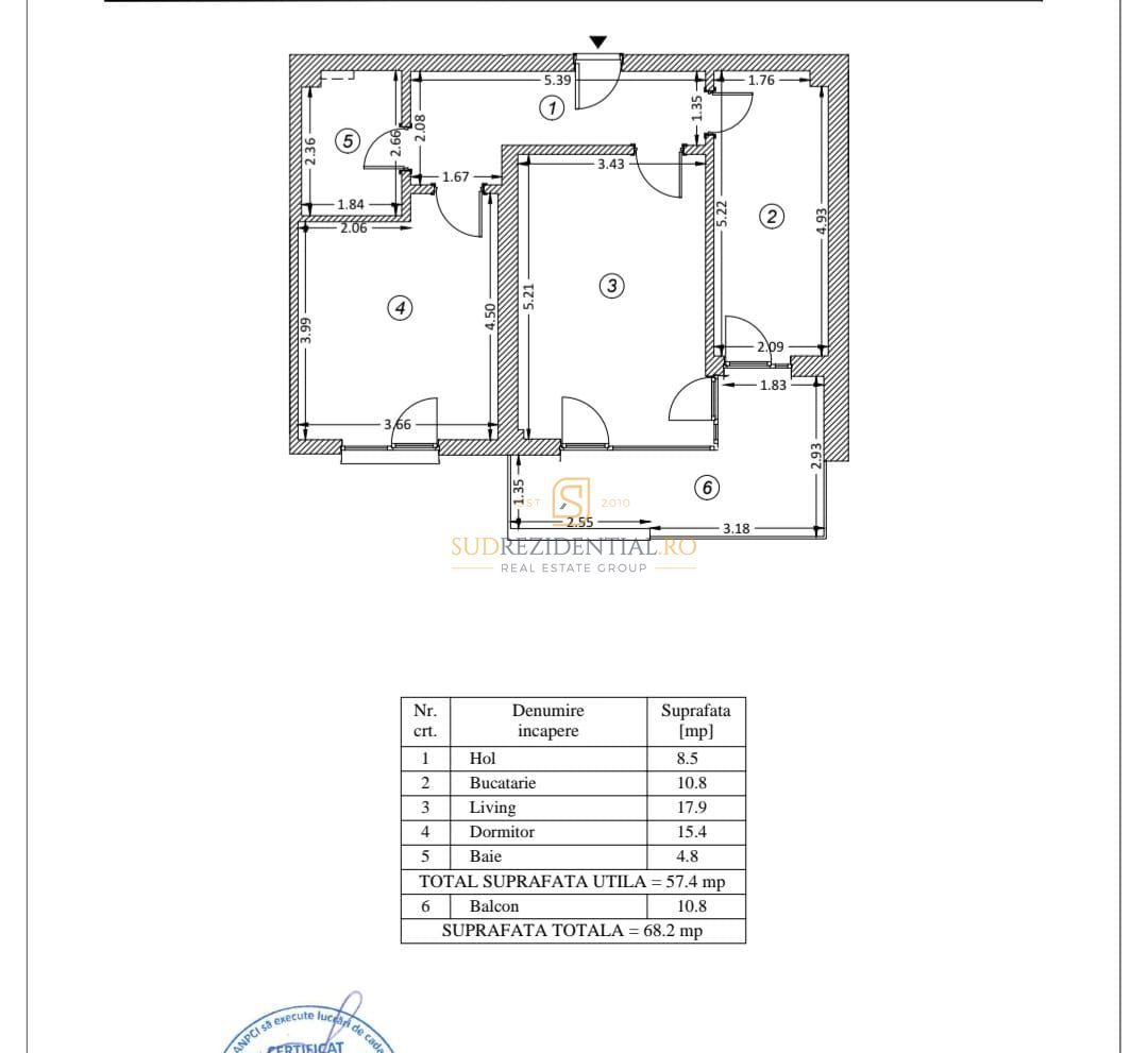 Apartament 2 camere decomandat, prima inchiriere, Parc Tudor Arghezi - Poză 8