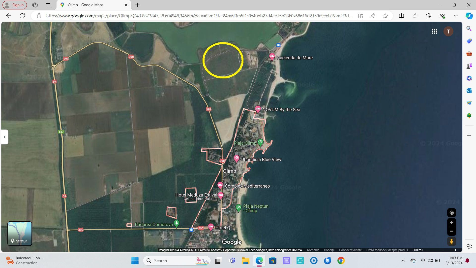 OPORTUNITATE TEREN 15HA LANGA POPASUL PESCARILOR OLIMP - Poză 3