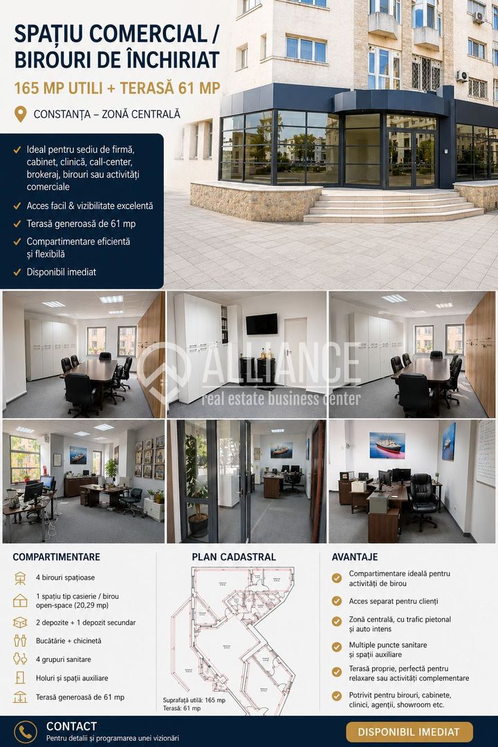 Spatiu comercial 165mp -  (COD10) PENINSULA - Poză 1
