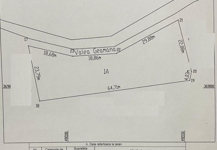 Teren intravilan  1299 MP  Geamana, Pitesti – zona excelenta, toate utilitatile - Poză 1