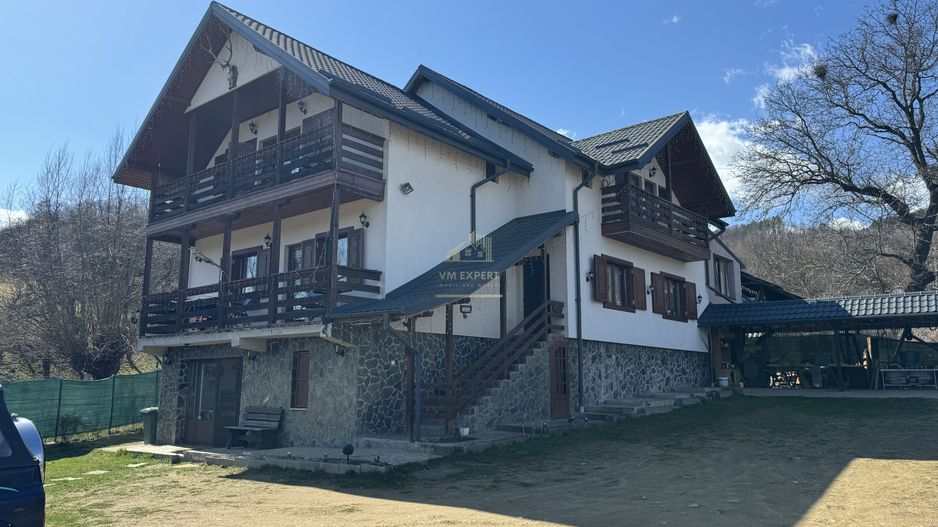 VILA 7 CAMERE TEREN 872 MP BUGHEA ARGES - Poză 50