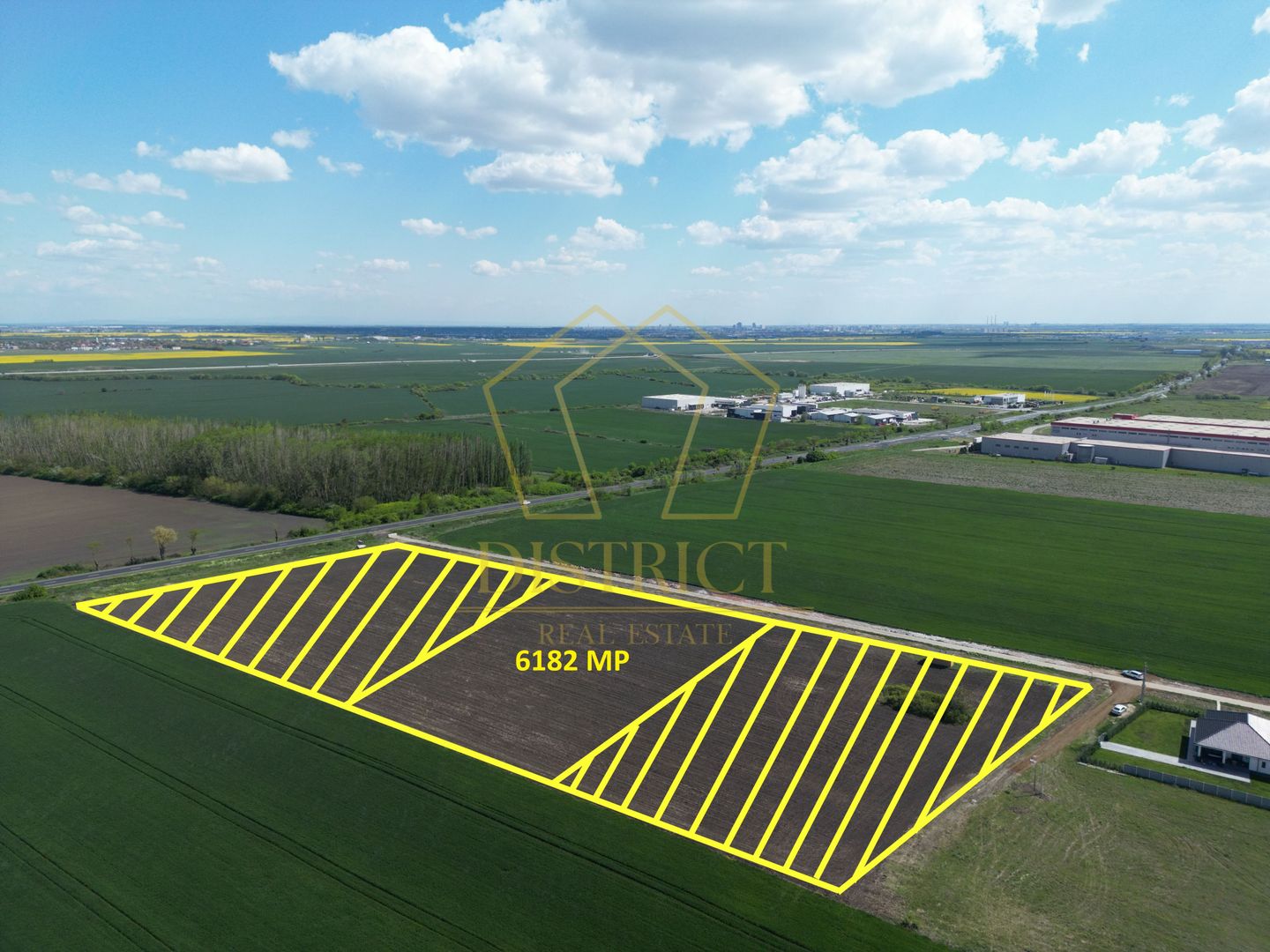 COM 0% Teren industrial pretabil hale, servicii | DN69 Sanandrei - Poză 5