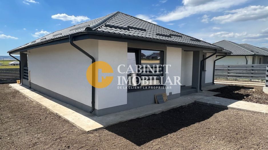 Casa individuala - complex PREMIUM - PLACA beton - 440mp teren - Poză 1