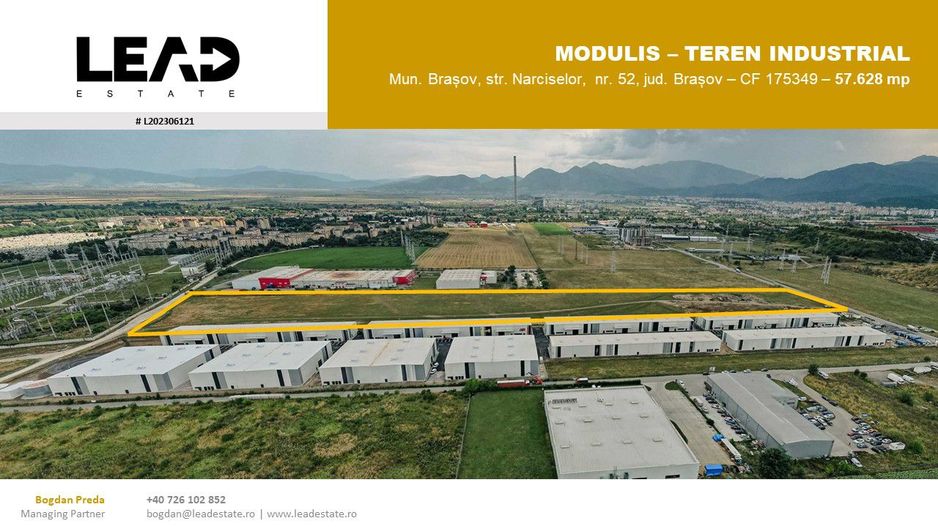 OPORTUNITATE INVESTIȚIE ZONA INDUSTRIALĂ/POTENȚIAL PARC INDUSTRIAL - Poză 1