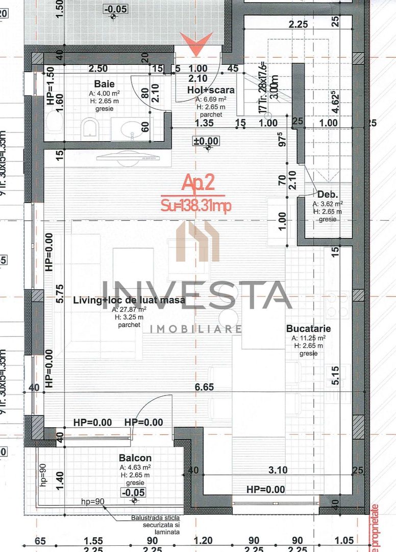 Duplex premium in Gruia | Curte, panorama si acces rapid spre Centru - Schiță 2