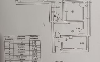 ✨ 4 camere de vanzare | renovat | Etaj 2 | Balcon mare | Metrou Gorjului - Poză 10