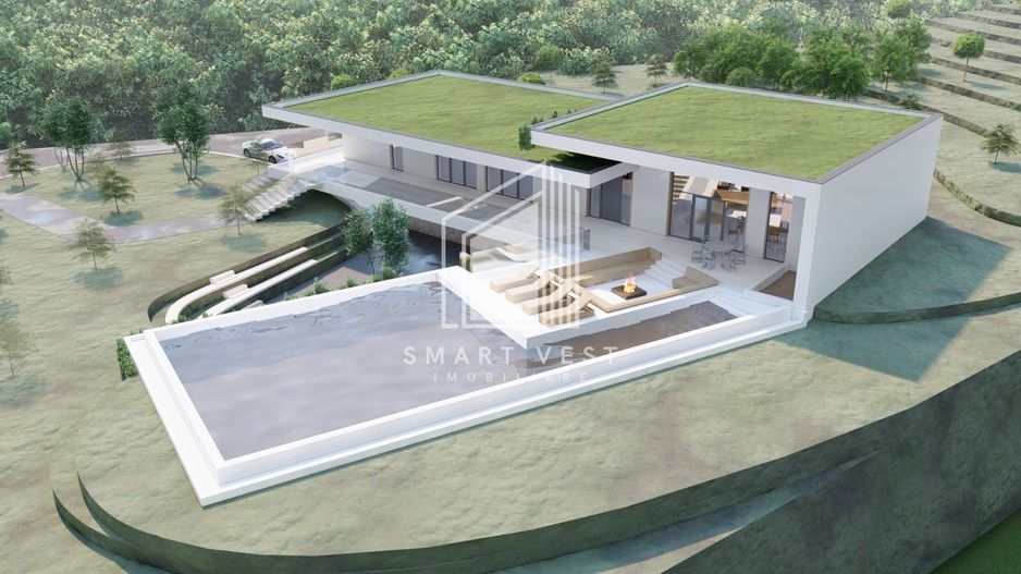 Teren de vanzare cu proiect de casa si piscina - Poză 4