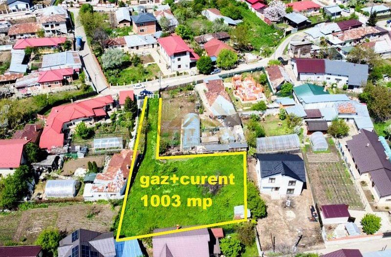 Teren construibil la intrare in comuna Berceni - Poză 3