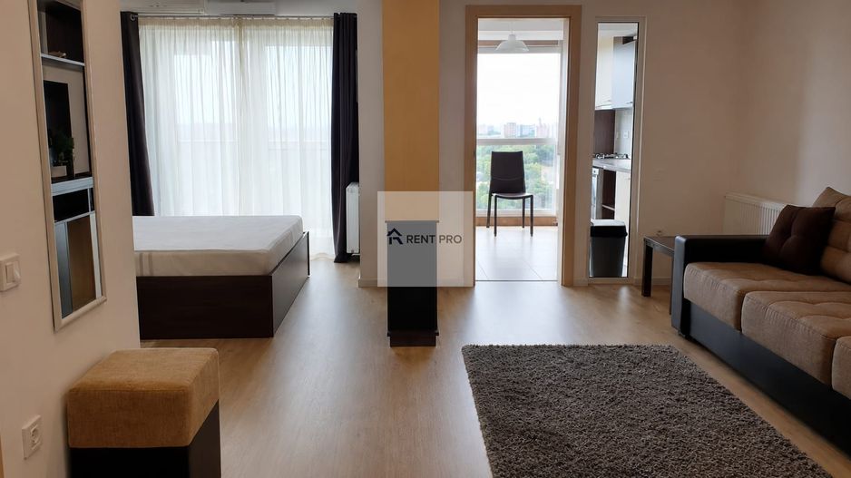Garsonieră modernă de închiriat în Gran Via Park | Lujerului - Poză 1