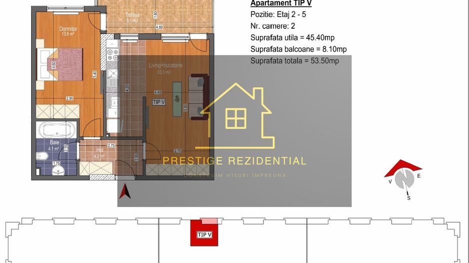 Apartament 2 cam, Direct Dez, Comision 0 , 12 min Metrou - Poză 2