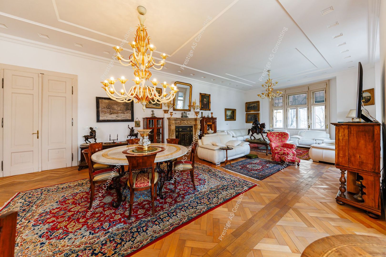 Resedinta patrimoniala de 222 mp | Piata Victoriei | Cladire istorica-Lift - Poză 6