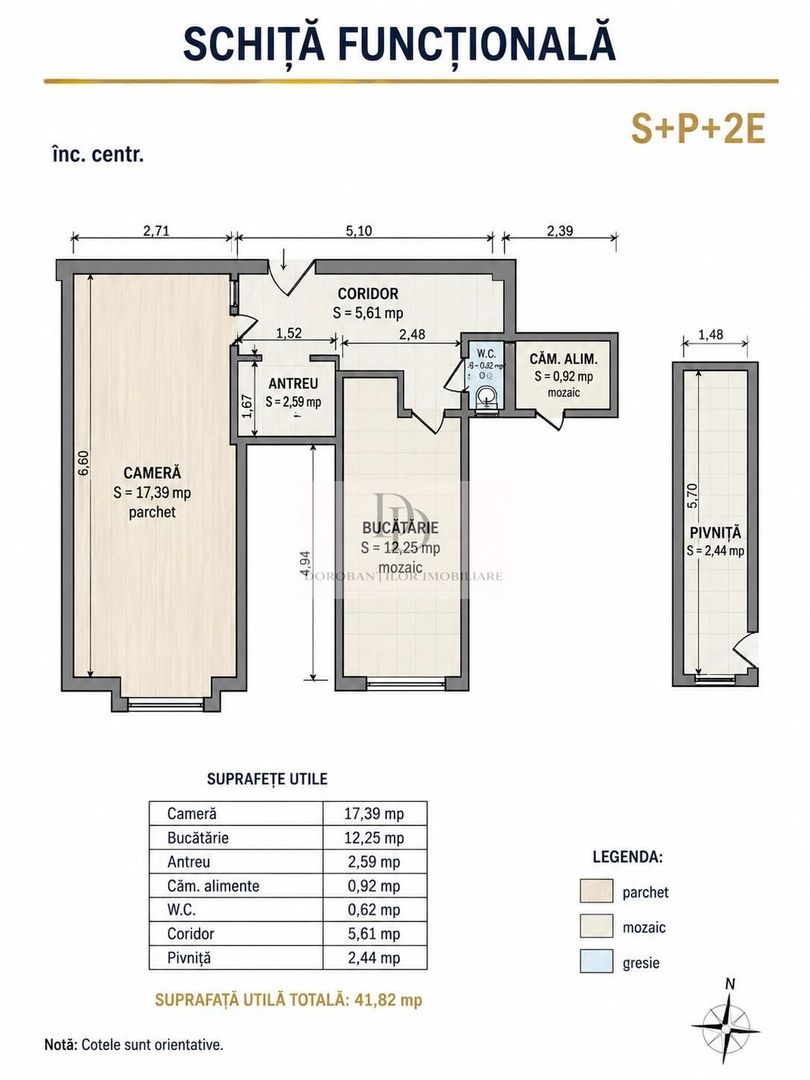 Apartament finisaje PREMIUM | UltraCentral - IULIU MANIU - Schiță 15