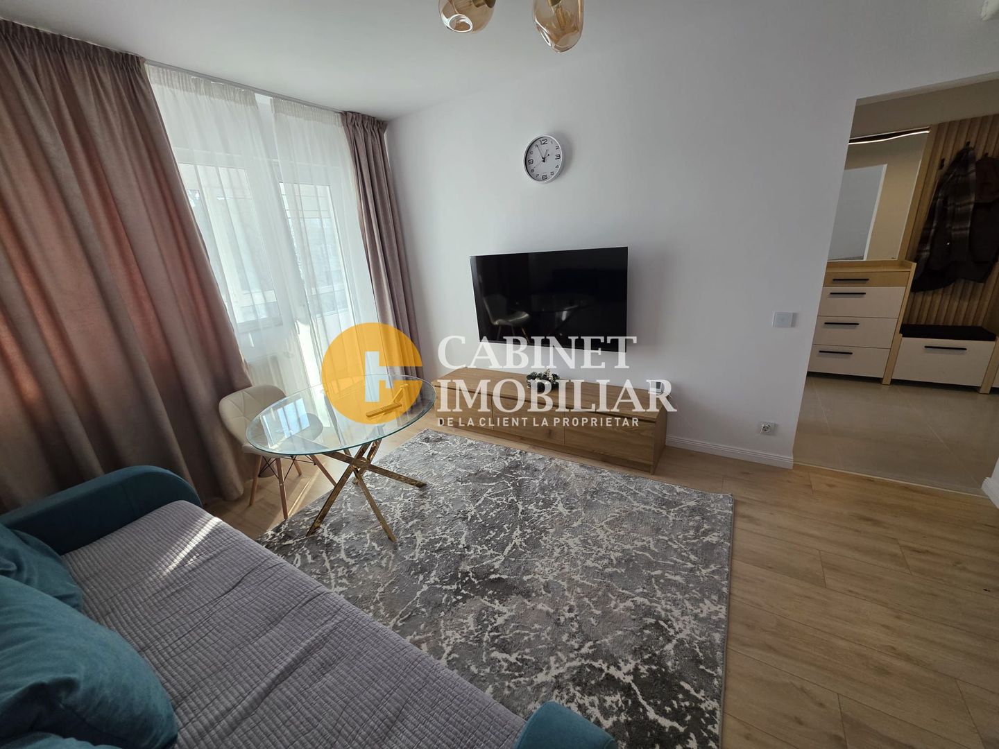 Tatarasi 2 camere etaj 3/10 - Complet Mobilat - 52mp FARA RISC - Poză 2