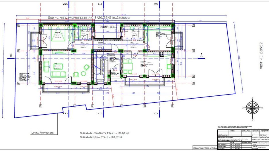 TEREN /PROIECT AUTORIZAT - MILITARI GORJULUI - 4 APARTAMENTE, P+2+M, COMISION 0% - Poză 4