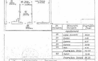 Apartament 3 camere lux zona Circumvalatiunii - Schiță 14