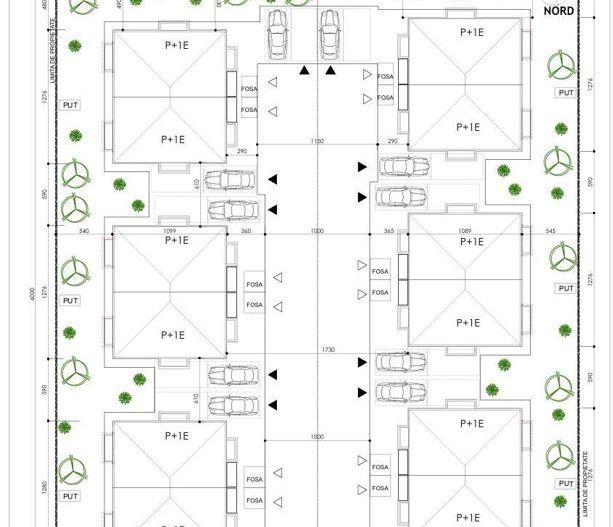 VILA 4 CAMERE TUNARI| PERETI INDIVIDUALI -TOATE UTILITATILE - Schiță 27